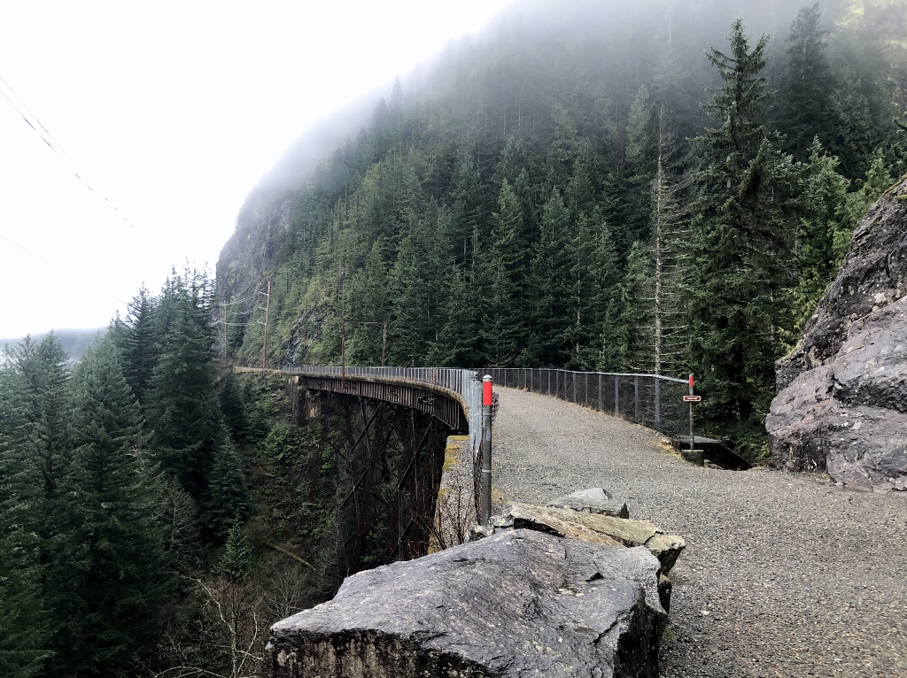 Palouse to Cascades Trail Homestead Valley TH to Mine Creek Trestle